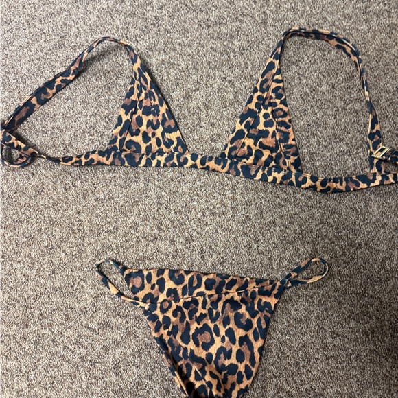 Leopard Print Bikini Set - Picture 1 of 2